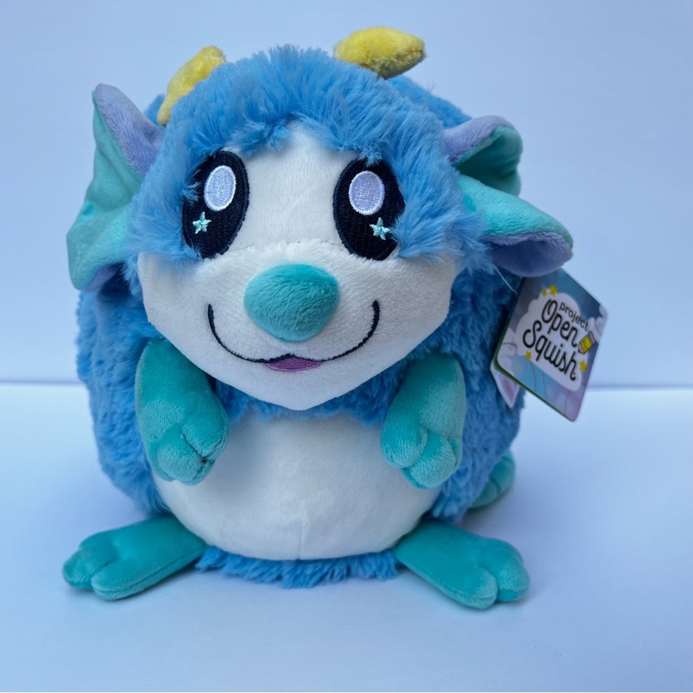 Limited Edition SQUISHABLE Blue “Mini Star Rat” Plush By Taylor S #1188/2000